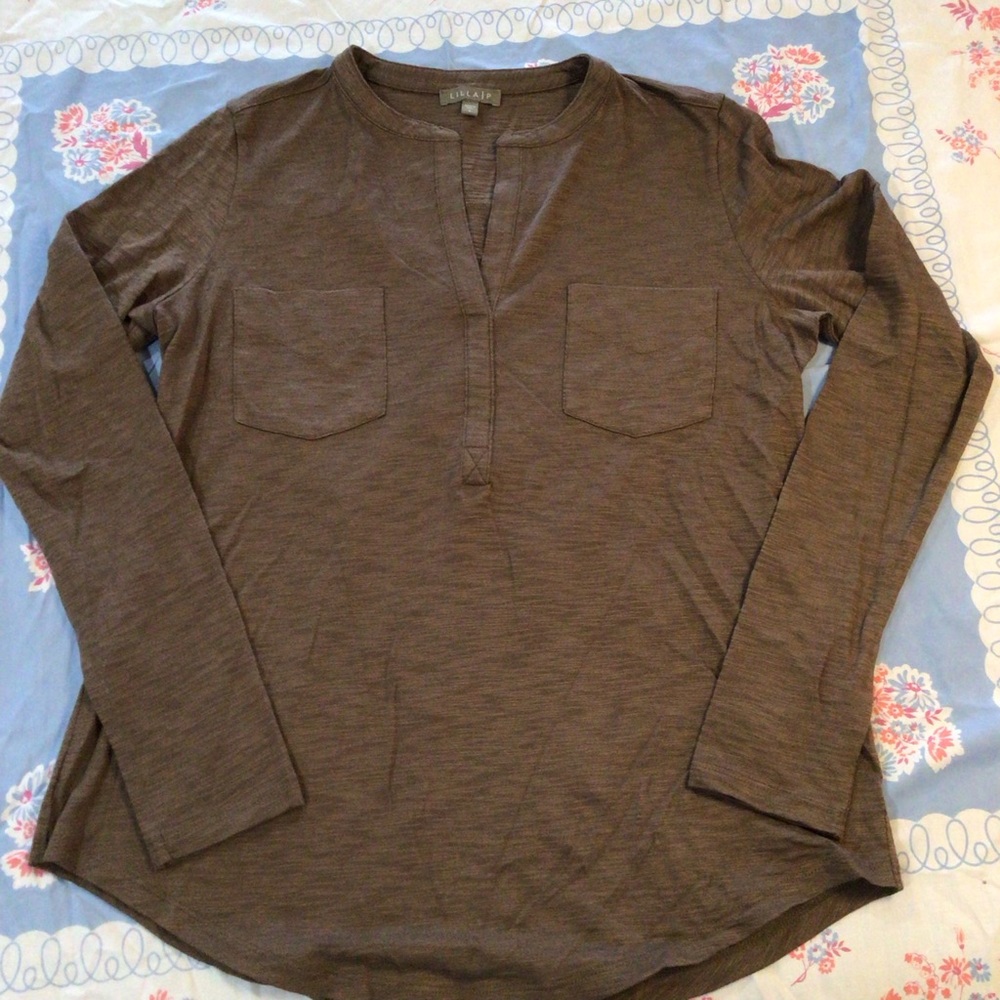 Lilla P Chocolate Long Sleeve Tee